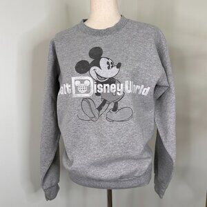 Walt Disney World Mickey Mouse Heather Grey Sweatshirt